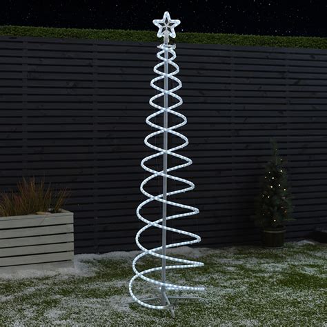 led spiral tree outdoor